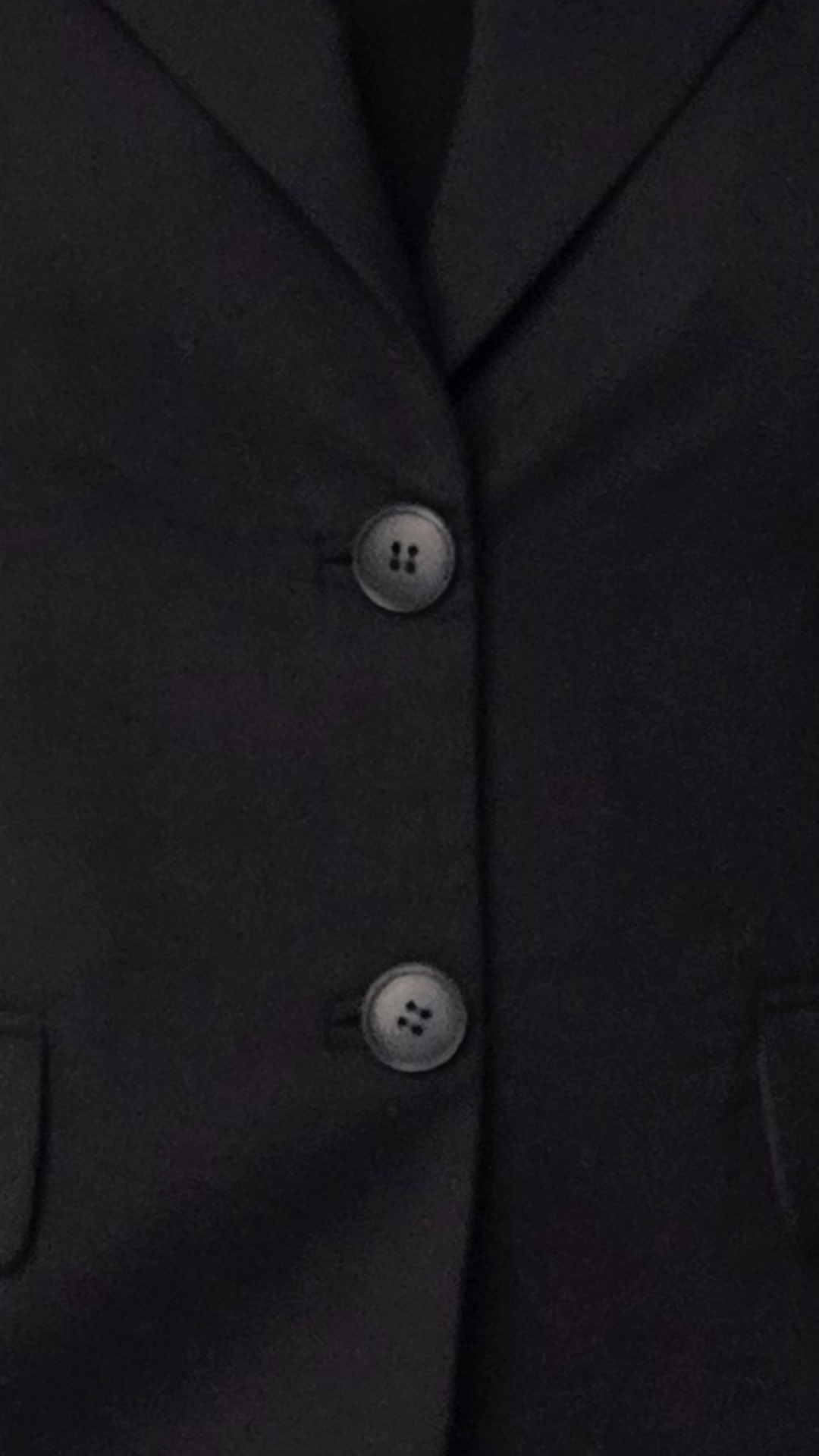 Größenverstellbarer Blazer – schwarz